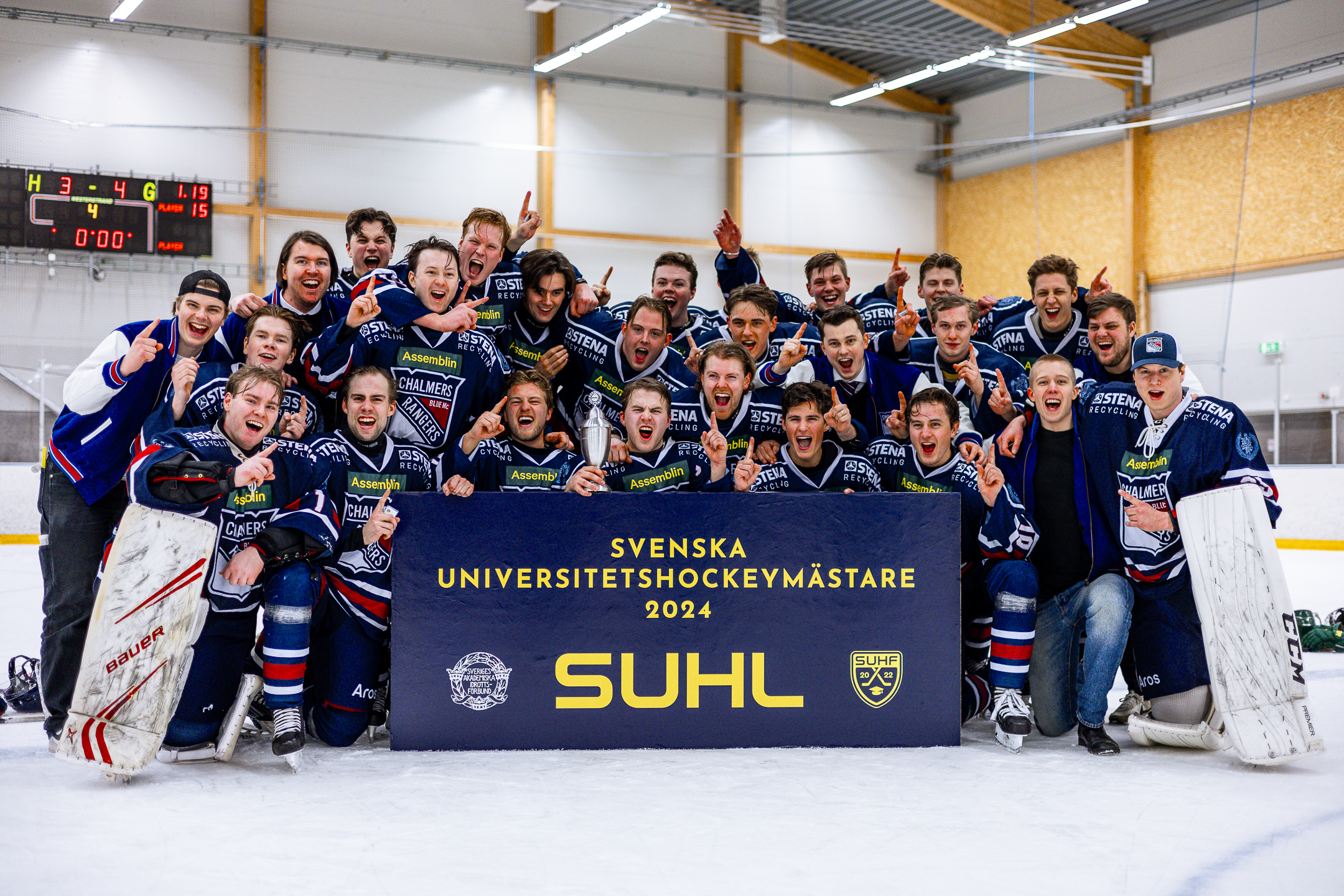 Vinnare av Svenska Universitetshockeyligan